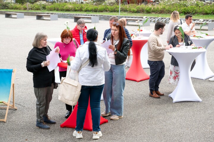 Impression des Empfangs zum Einbürgerungsfest des Landes Brandenburg 2026