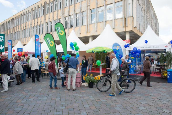 Impression vom Festgelände.