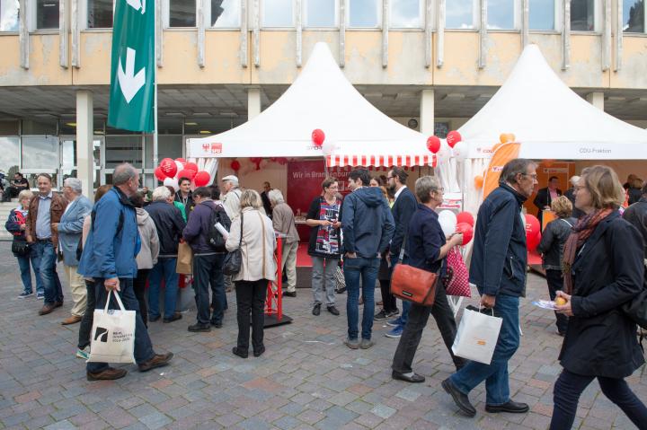 Impression vom Festgelände.