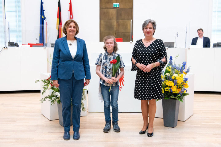 Der Preisträger des Emil-Fischer-Gymnasiums Schwarzheide.