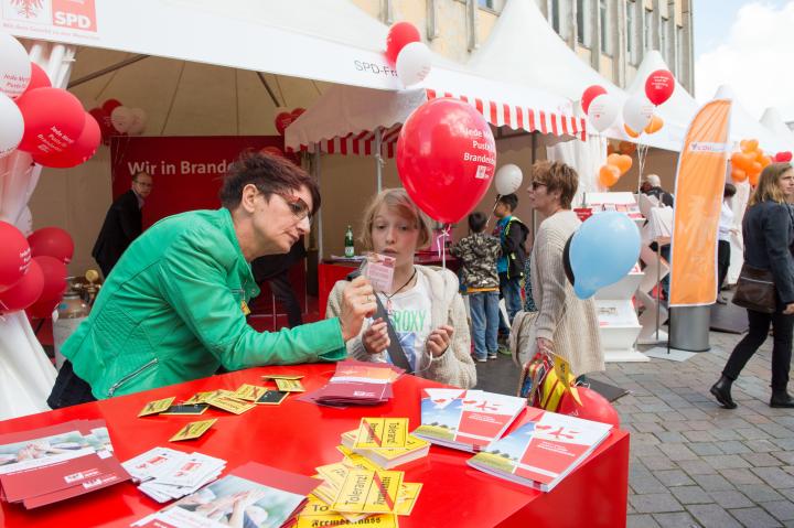 Impression vom Festgelände.