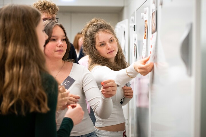 Präsentation der fiktiven Social Media Posts