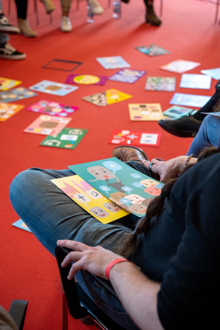 Impression aus den Workshops für die Lehrerinnen und Lehrer