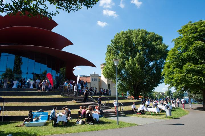 Impression zum Zentralen Einbürgerungsfest.