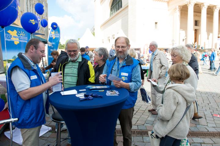 Impression vom Festgelände.