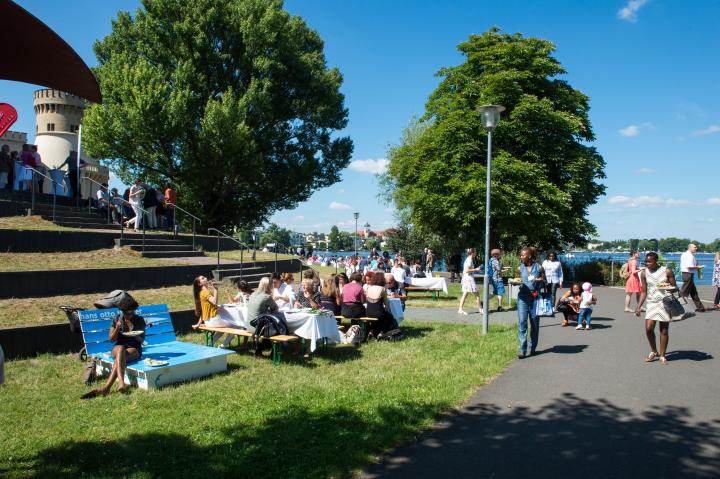 Impression zum Zentralen Einbürgerungsfest.