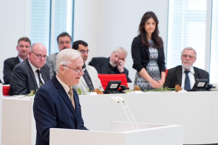 Laudatio von Vizepräsident Dieter Dombrowski für die CDU-Fraktion