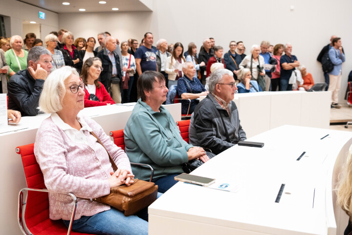 Blick in den Plenarsaal Eröffnung der Langen Nacht des Parlaments.