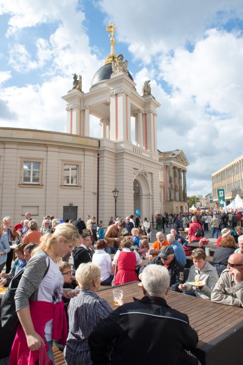 Impression vom Festgelände.