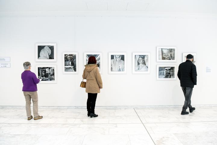 Impression der Ausstellungeröffnung