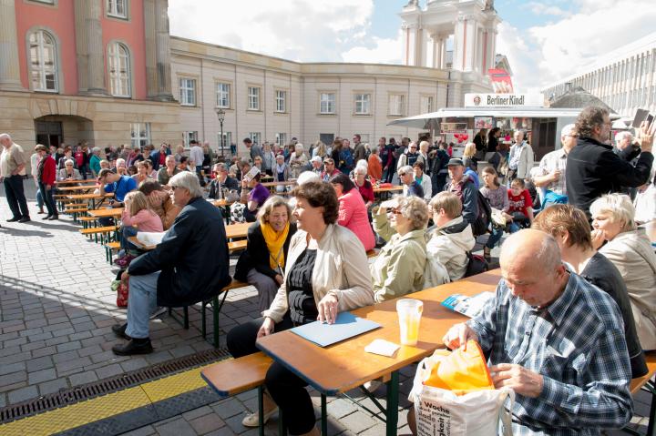 Impression vom Festgelände.