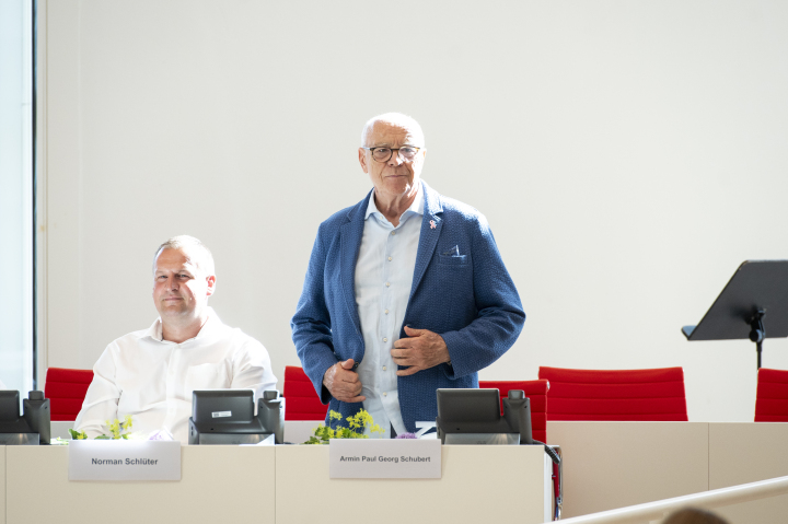 Träger der Landtagsmedaille Armin Paul Georg Schubert