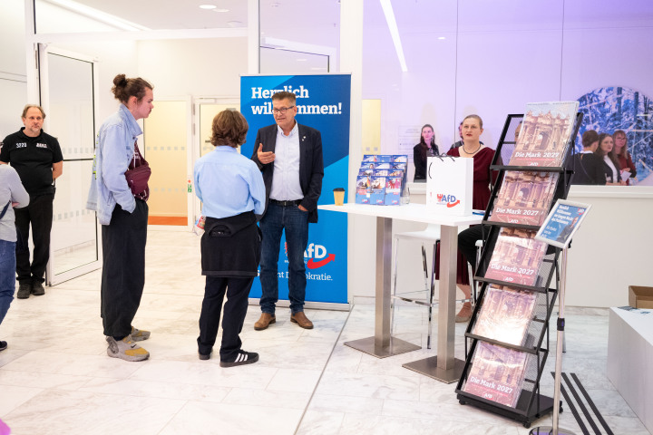 Infostand der AfD-Fraktion