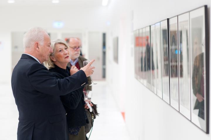 Impressionen der Ausstellungseröffnung.