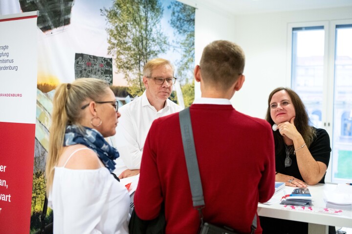 Informationsstand des Antisemitismusbeauftragten
