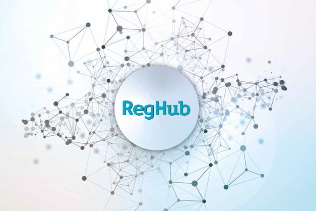 Logo des Netzwerks regionaler Kontaktstellen (RegHub)