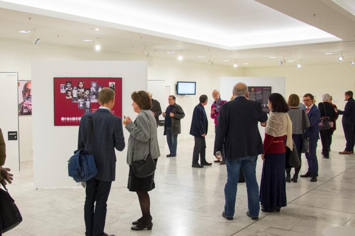 Impression der Ausstellungseröffnung