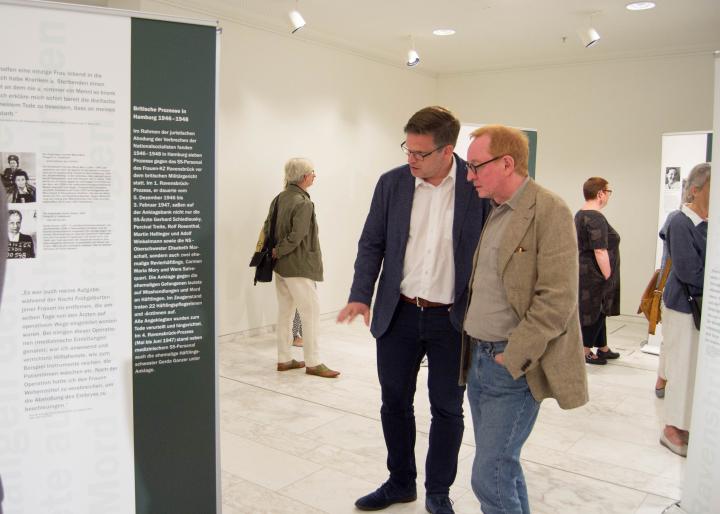 Impression der Ausstellungseröffnung