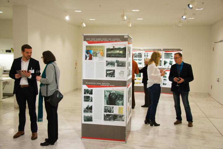 Impression der Ausstellungseröffnung