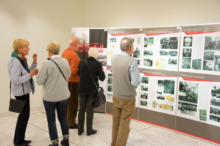 Impression der Ausstellungseröffnung