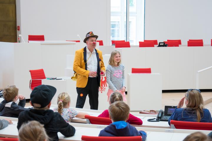 Impression der Kindertagsfeier im Landtag