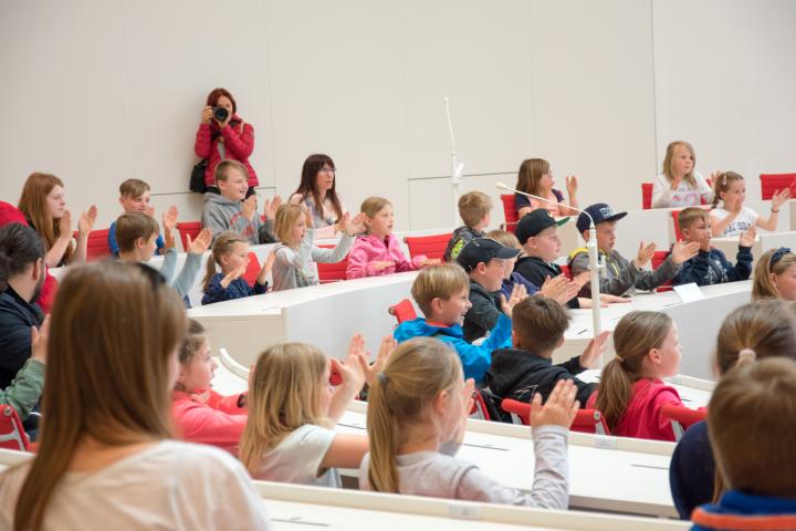 Impression der Kindertagsfeier im Landtag