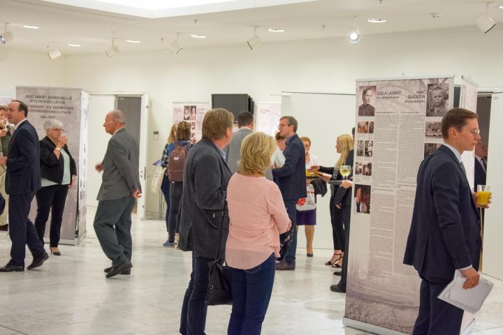 Impression der Ausstellungseröffnung