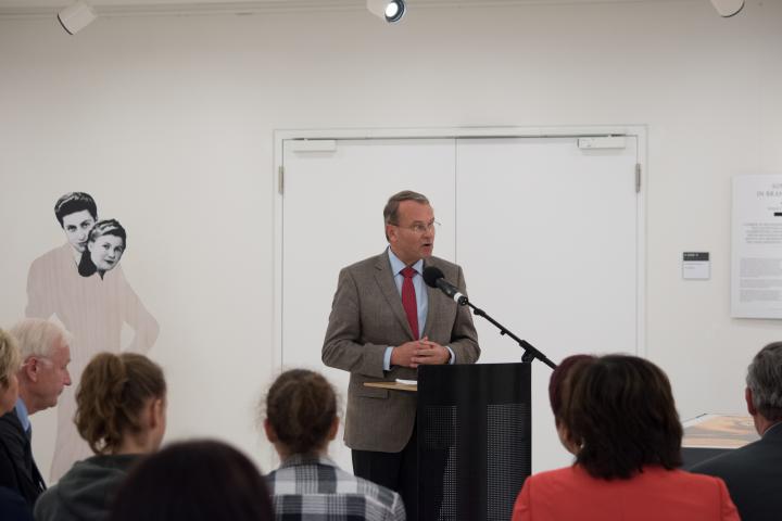 Grußwort des Landrates des Landkreises Oder-Spree Rolf Lindemann zur Ausstellungseröffnung