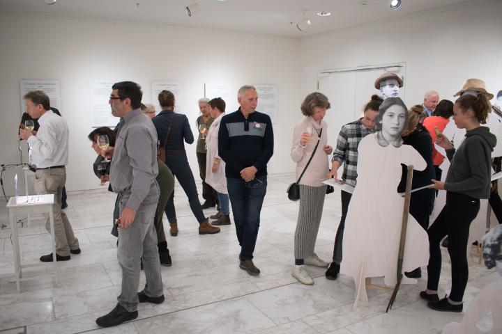 Impression der Ausstellungseröffnung am 02.10.2018