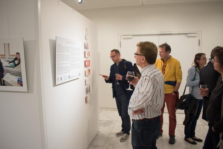 Impression der Ausstellungseröffnung