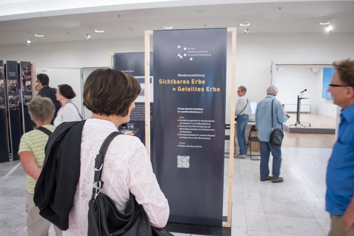 Impression der Ausstellungeröffnung