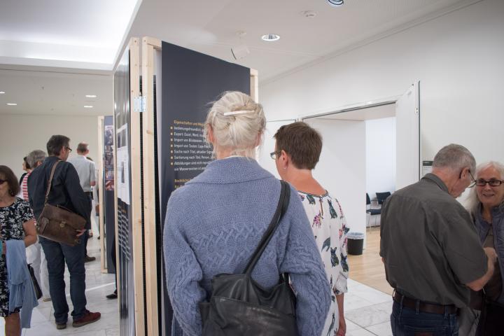 Impression der Ausstellungeröffnung