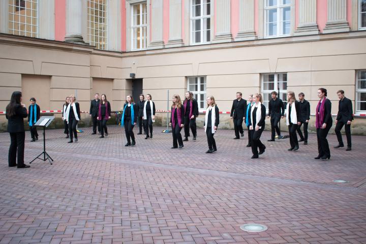 Impression des Musikalischen Programmes des Landesjugendchors Brandenburg