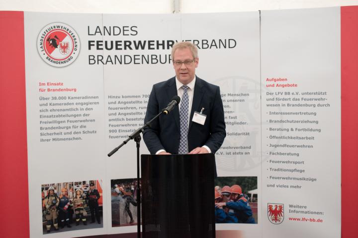 Ansprache des Vorsitzenden des Ausschusses für Inneres und Kommunales Andreas Büttner