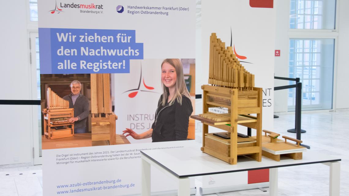 „Instrument des Jahres“: Baukastenorgel im Landtag vorgestellt