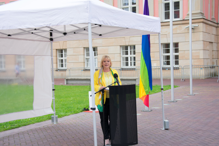 Begrüßung der Landtagspräsidentin Prof. Dr. Ulrike Liedtke