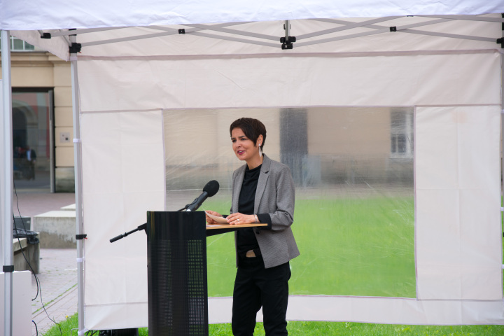 Rede Nadine Bochert-Apfelbacher vom Andersartig e. V.