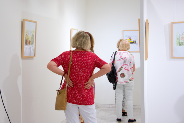 Impression der Ausstellungseröffnung