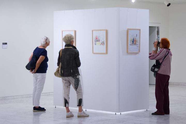 Impression der Ausstellungseröffnung