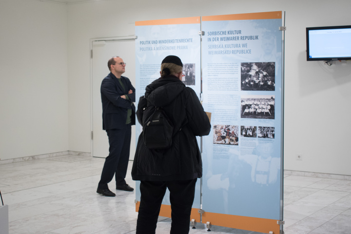 Impression der Ausstellungseröffnung