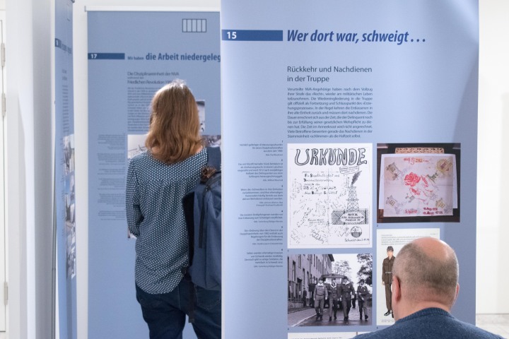 Impression der Ausstellungseröffnung