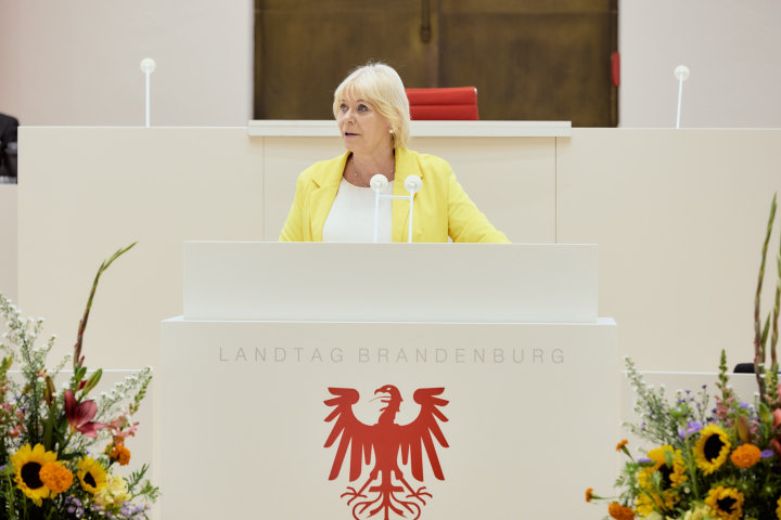 Begrüßung der Landtagspräsidentin Prof. Dr. Ulrike Liedtke zur Festveranstaltung