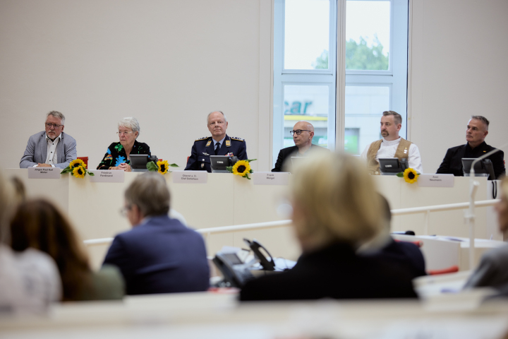 Blick in die Reihe der Auszuzeichnenden