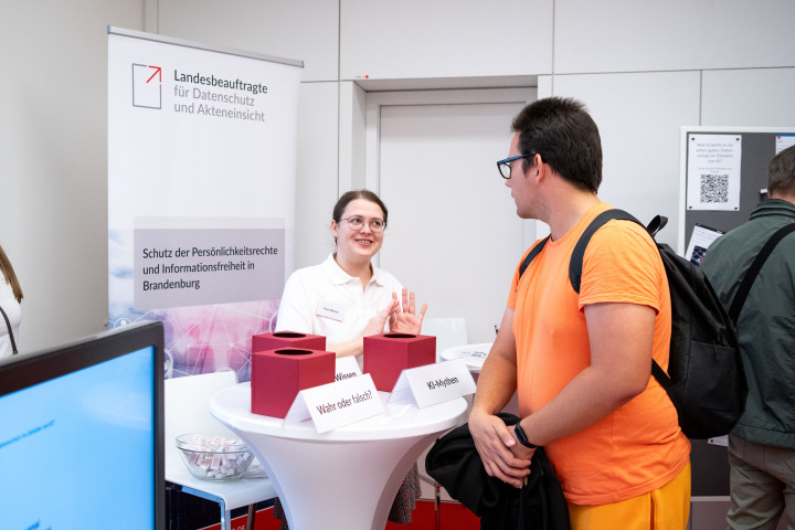 Informationsstand der Landesdatenschutzbeauftragten
