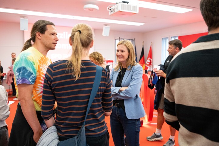 Blick in den SPD-Fraktionsraum