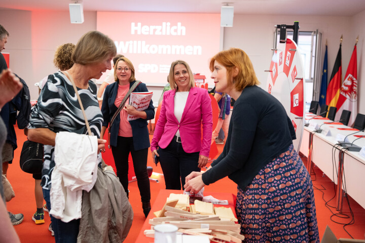 Blick in den SPD-Fraktionsraum