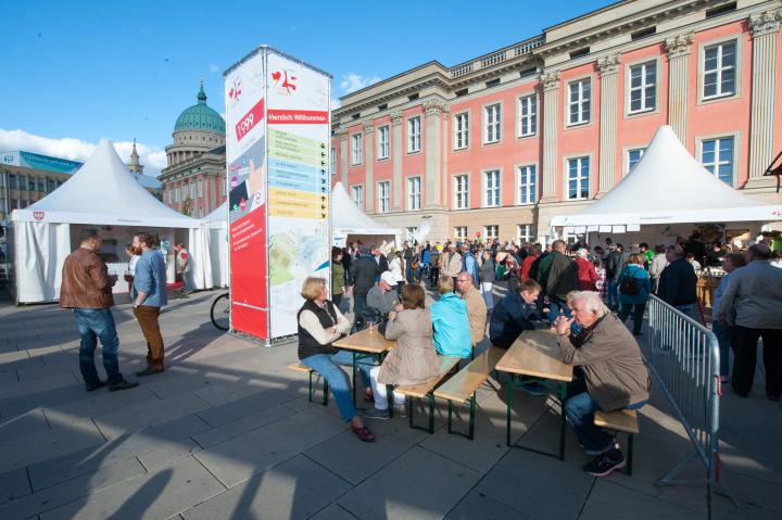 Impression vom Festgelände.