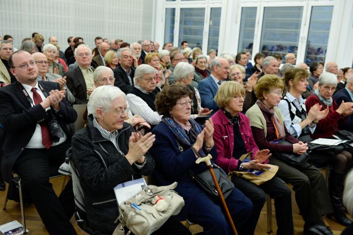 Blick in den Saal während der Festveranstaltung.