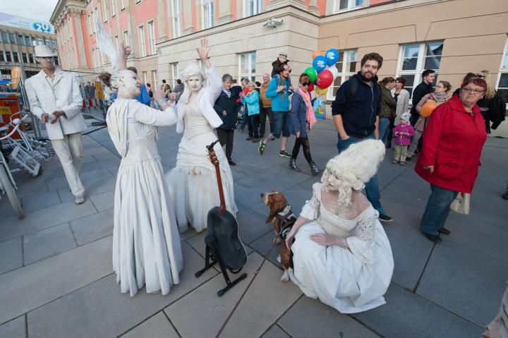 Impression vom Festgelände.