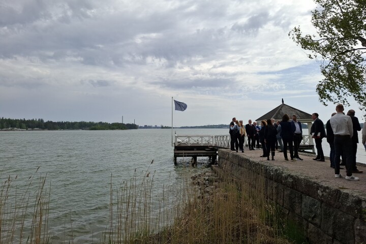 Impression des Besuchs der Deutschen Botschaft Helsinki